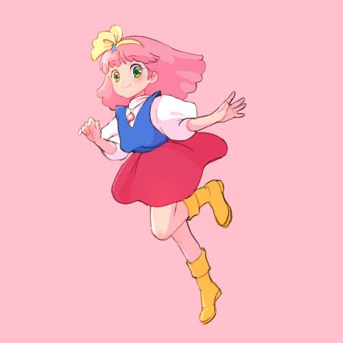 My childhood anime crush, Minky Momo ❤️