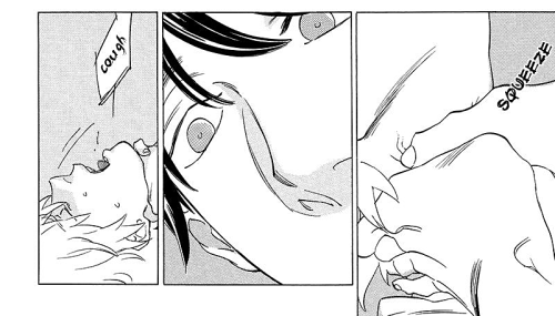 mataron:  Favorite Kinks in Manga→ Asphyxiation Yume Touka End Roll 