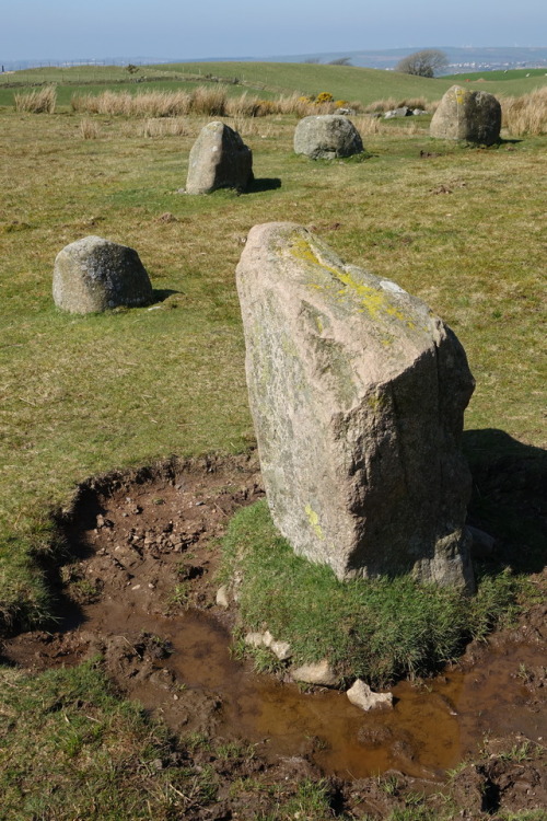 Blakeley Raise (Kinniside) Stone Circle, Cumbria, Lake District, North England, 8.4.17. Beautiful we