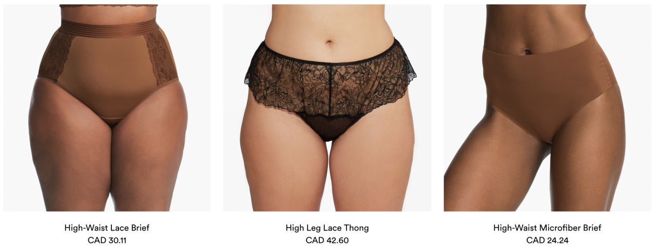 beachdeath:  the body diversity for rihanna’s new lingerie line is incredible???