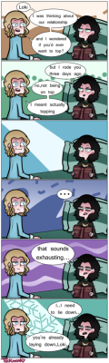 teckmonky:  Loki’s a hopeless bottom,Thor.