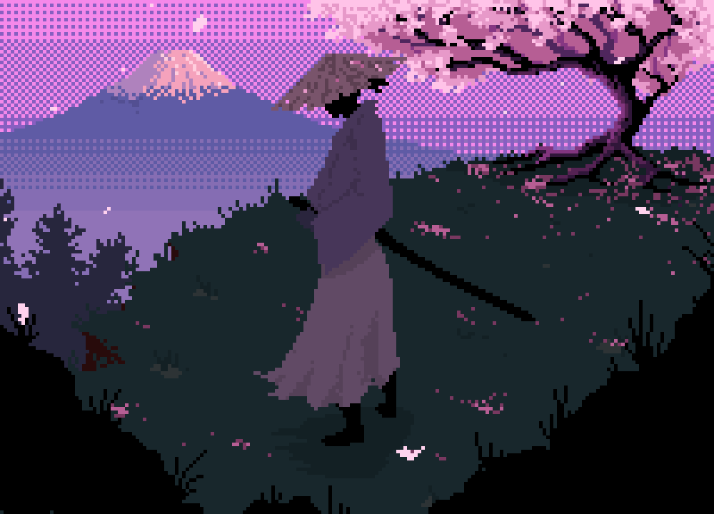 Samurai Cherry Blossom Gif My XXX Hot Girl