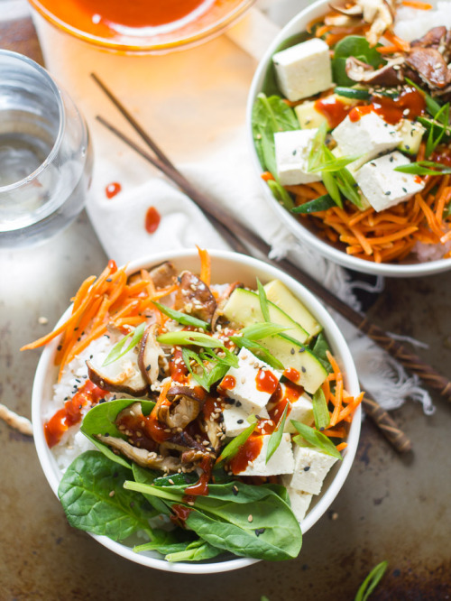 tinykitchenvegan:Tofu Bibimbap