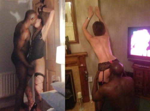 interracial-luvin: bbclovergemz:  Another UK Cuckold Couple - Gemma (39) and Chris (44) Married 12 y