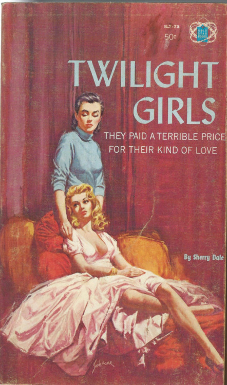 secretlesbians: Lesbian pulp covers from the 50s and 60s. See more here.(source)