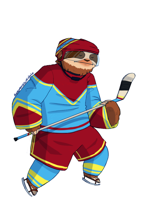  Hockey Sloth - Olympic SlothsCue the (original) Hockey Night In Canada theme! Hockey Sloth is here 