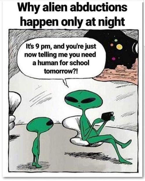 realarea51alien: hexxxusbot: Aliens my dad posted this