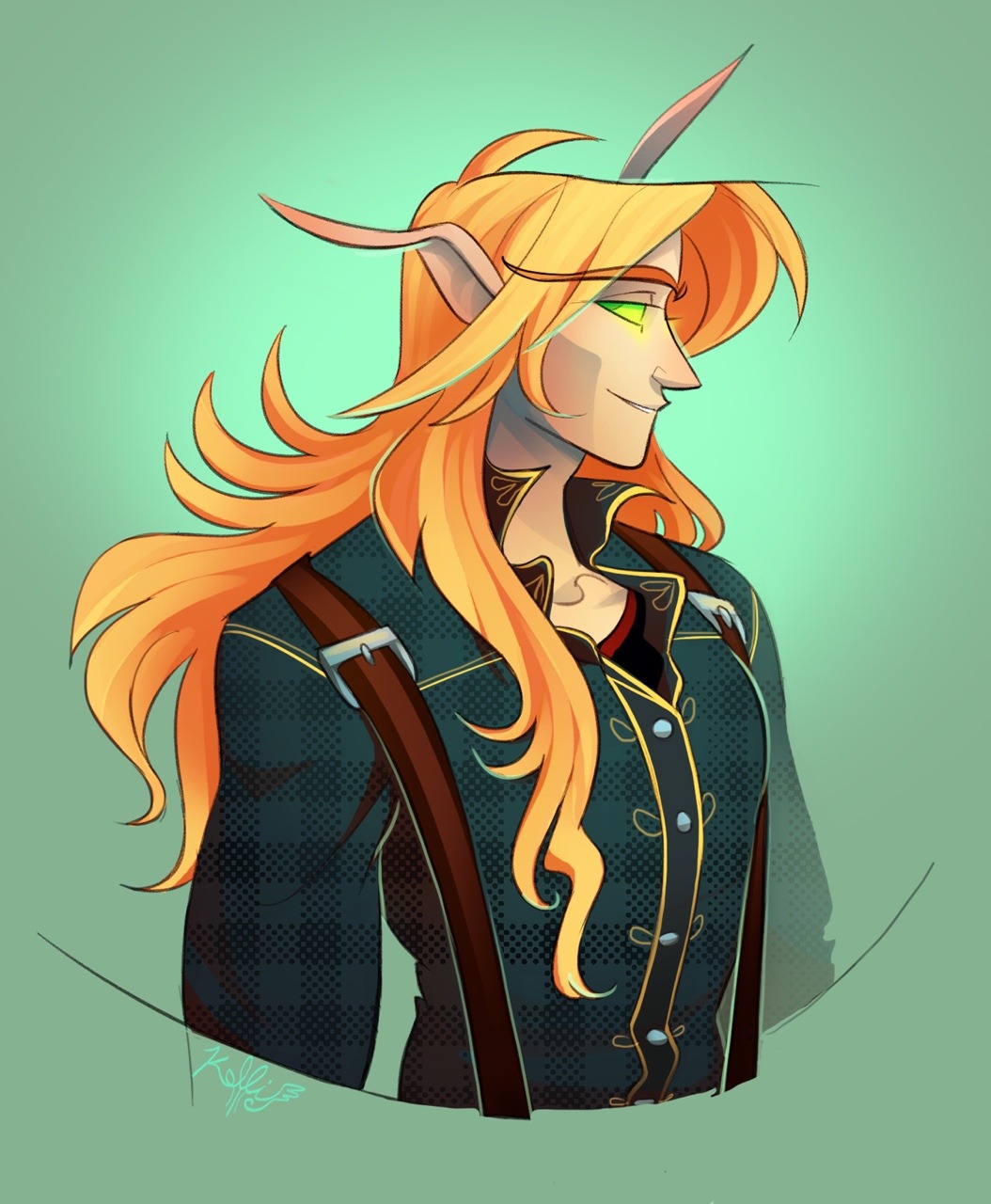 embergale:  It’s my boy!!!!   Art by @lobstmourne