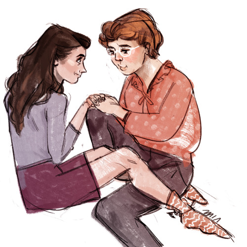 fanruodan:only on ep. 2 of stranger things but i’m kinda secretly hoping that barb and nancy pull a 