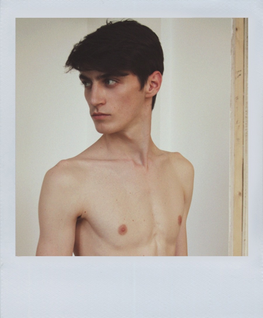 malemodelpolaroids:  Mihai Bran Photo: Cecilie Harris