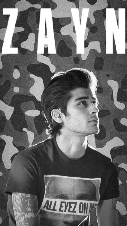 allzayn - B&W @zayn lockscreens