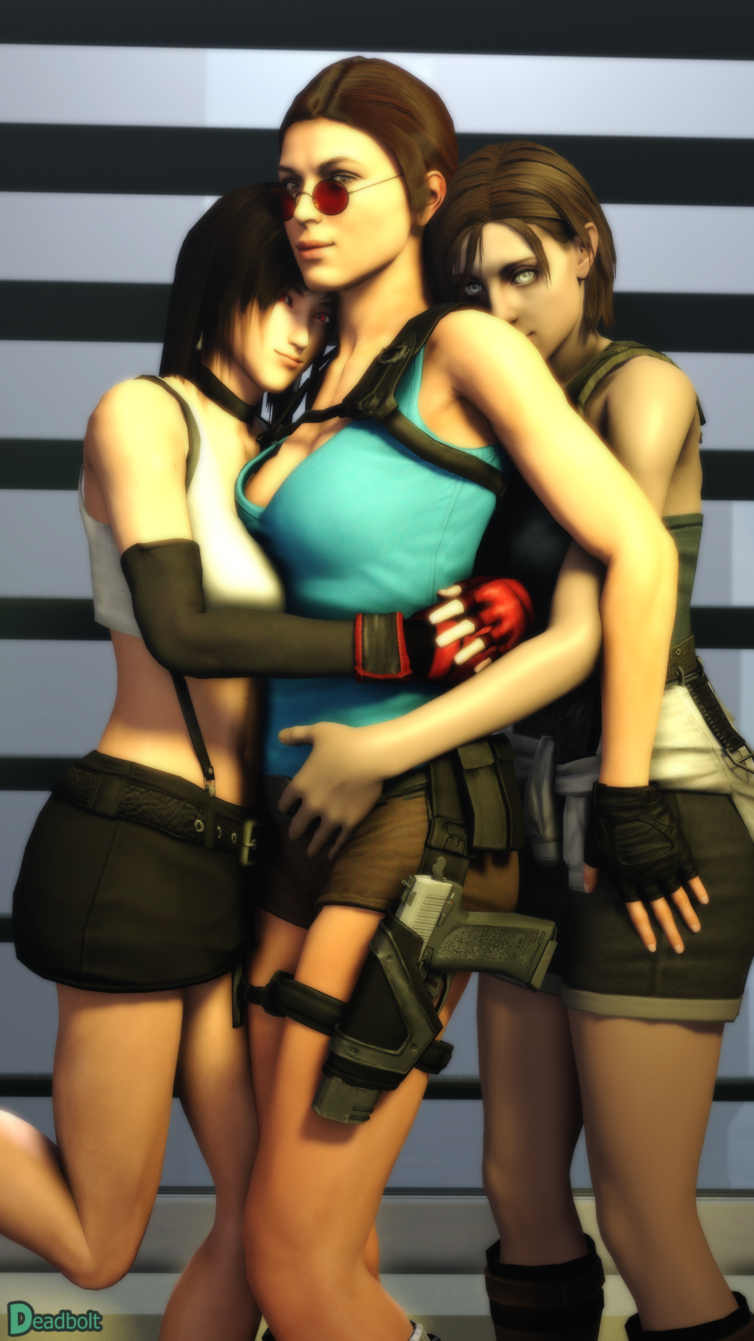 Oddly enough I think Red’s and Smug’s Lara Croft is just as cute in her classic