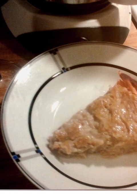Desserts - Jicama PieJicama That Has Been Cooked And Flavored With Sherry Gives This Pie A Delicious