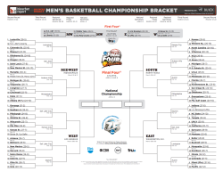 bleacherreport:  Your 2013 NCAA Tournament bracket! Print it out here: http://ble.ac/YIvbyX