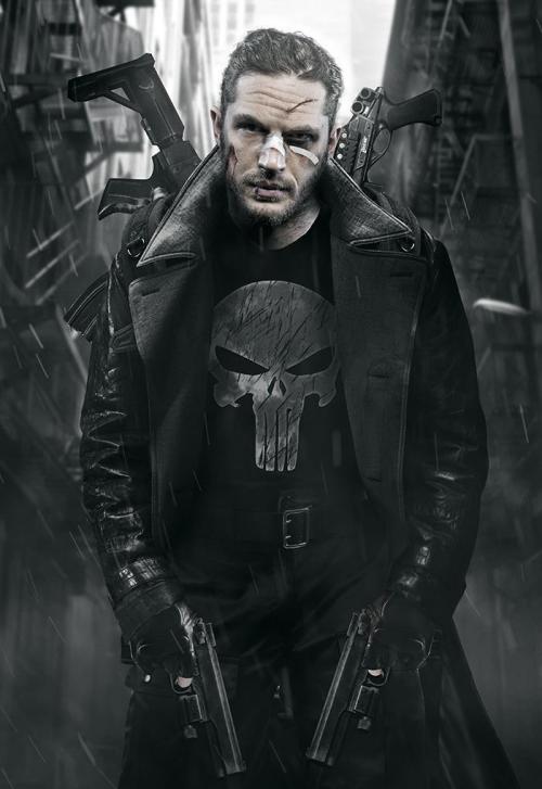 memoirs-of-a-madman:  tomhardyvariations:  Very cool artwork by BossLogic ‏@BosslogicHere is the requested Tom Hardy #Punisher  I really hope it does happen @Marvel #DailyPhotoshopPractice ref: collider interviewPlus this from Steven DeKnight, who