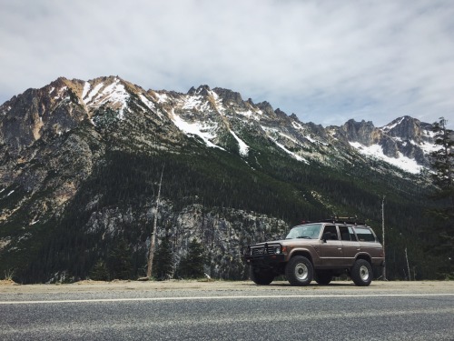 1985zcar:  Completed the Cascade Loop between yesterday and today. Something I’ve wanted to do for a long time. Did roughly 400 or so miles. Longest trip I’ve done in the truck so far, and it didn’t miss a beat.