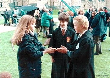 Behind the scenes moments wholesome on Harry Potter...: Rupert Grint.