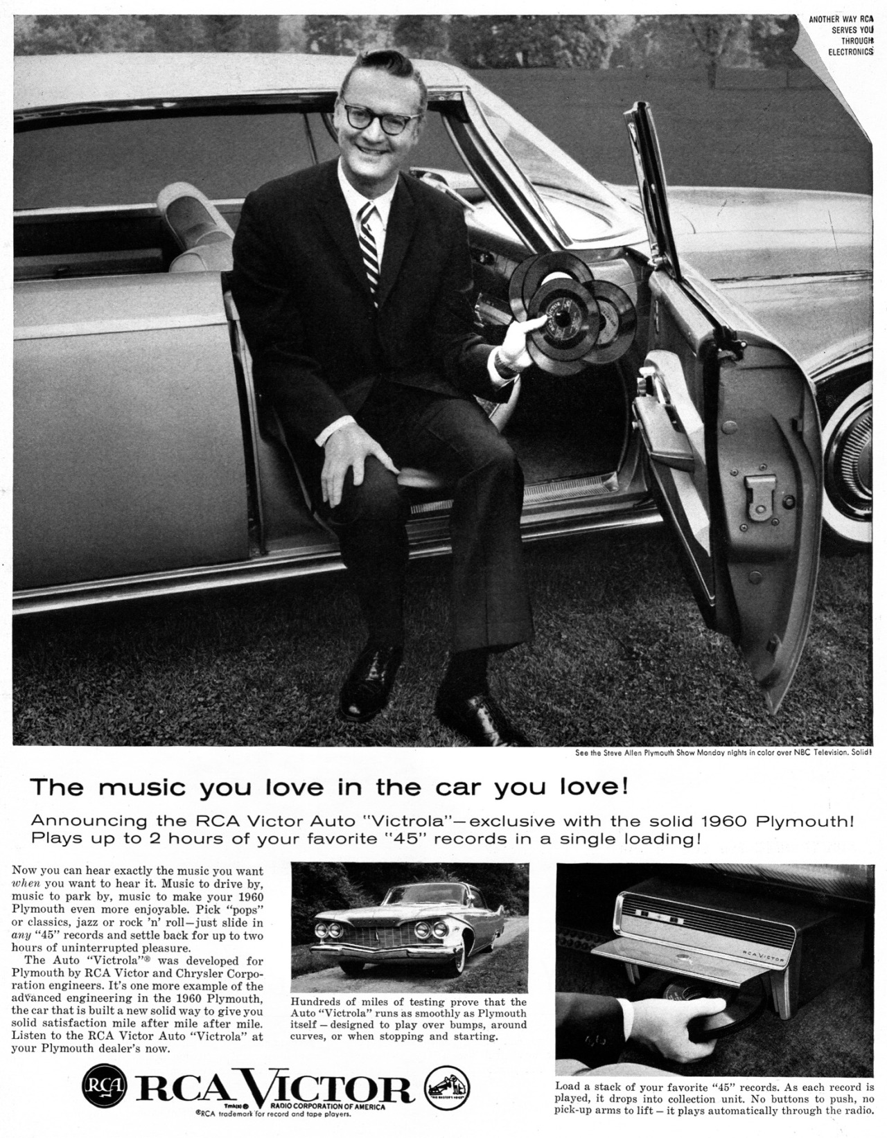 broadcastarchive-umd:  “Announcing the RCA Victor Auto ‘Victrola’ 00 exclusive