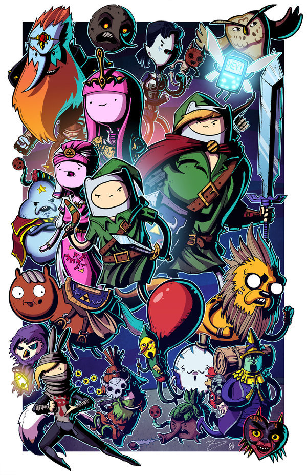 thegameisalife:
“ ¡Ocarina of Adventure Time!
”