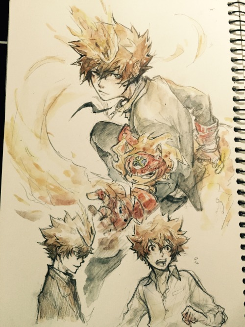 meltesh28:  my sketchbook is like 90% tsuna by now?? [sweats]here’s a bunch of older tsunas because