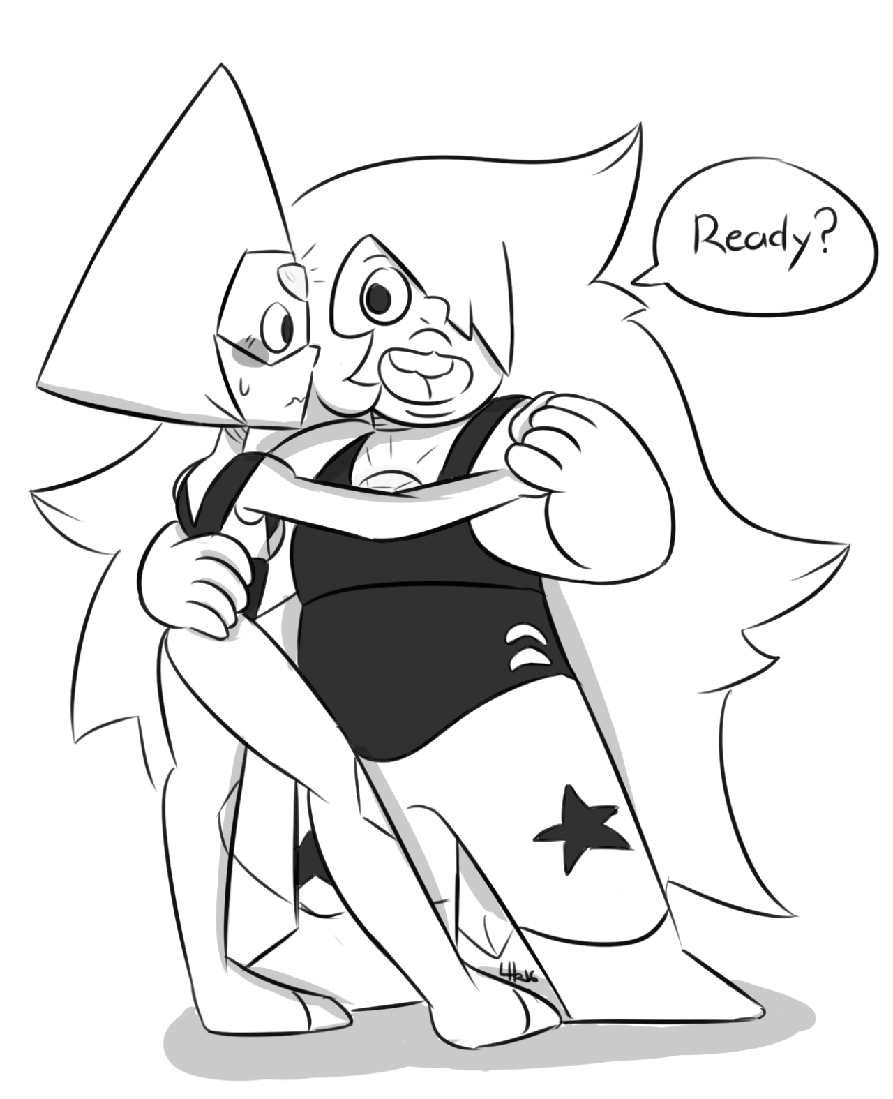 808lhr:  Peridot if you want to fuse just say so.   Commissions l Redbubble   &lt;3