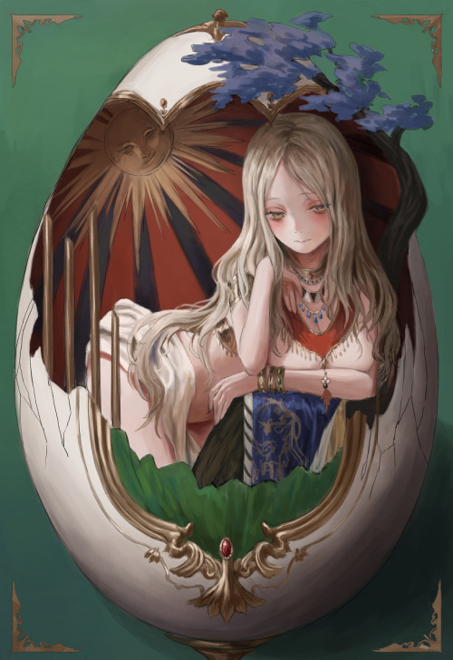 Egg Goldcanhttps://www.pixiv.net/artworks/95765420