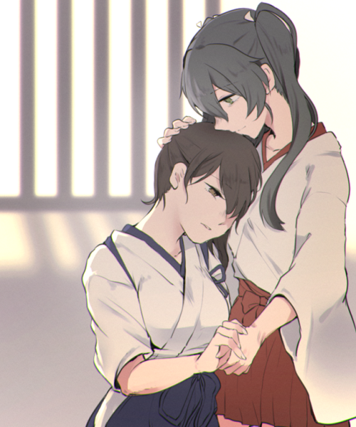 ✧･ﾟ: *✧ It’s Gonna Be Alright ✧ *:･ﾟ✧♡ Characters ♡ : Kaga ♥ Zuikaku♢ Anime ♢ : Kantai 