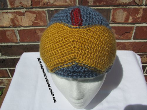 Pacific Rim Inspired Hat - Gipsy Danger Y'know. For those days you need to smash things.