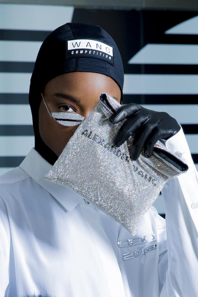 midnight-charm: Mayowa Nicholas backstage at Alexander Wang Fall / Winter 2018 Photography