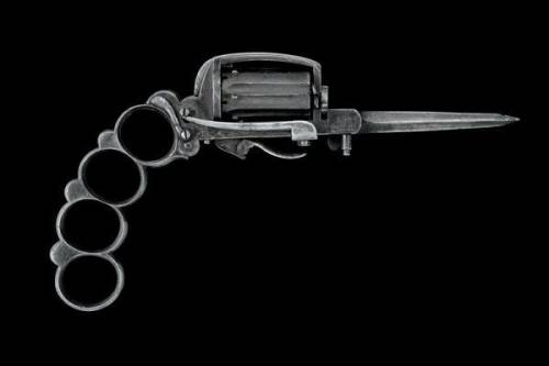 Apache knuckleduster revolver, France, circa 1869from Czerny’s Interntional Auction House