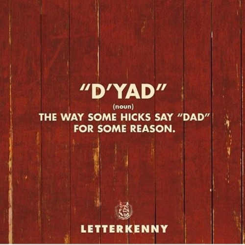 fuckyeahletterkenny: You can learn some lingo, if ya’d like.