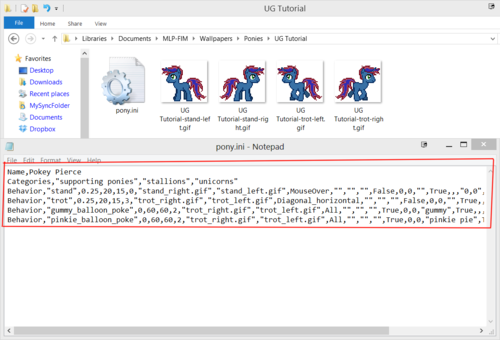 Full blown tutorial for how to make your own desktop pony sprite and how to get it on tumblr