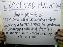 pepci-suis:  purplephish20:  check-your-privilege-feminists:  i-think-im-not-racist-but-i-am:  check-your-privilege-feminists:  Feminists, you do NOT represent or speak for all women.  YEAH!!! men experience sexism too :’((((( DO NOT PRIORITIZE WOMEN!!!