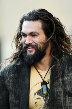 jasonmomoadaily:Jason Momoa seen at Jimmy Kimmel Live.