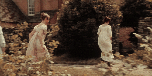 andantegrazioso:Miss Bennet and her sister Miss Elisabeth | Pride and Prejudice