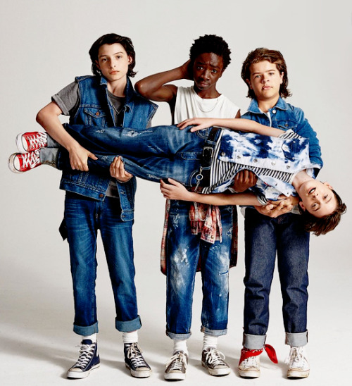 strangerthingscast: The Stranger Things Boys for the cover of Nylon magazine.