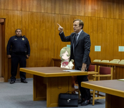 Saul Goodman Defending Madoka Magica Characters In Court!