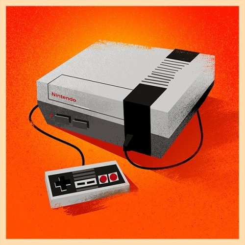 Old School Game Consoles