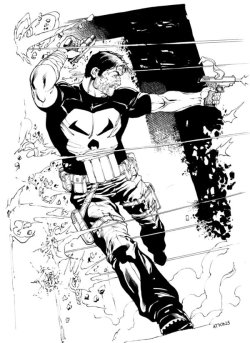 techartgeek:  Punisher ECCC by RobertAtkins