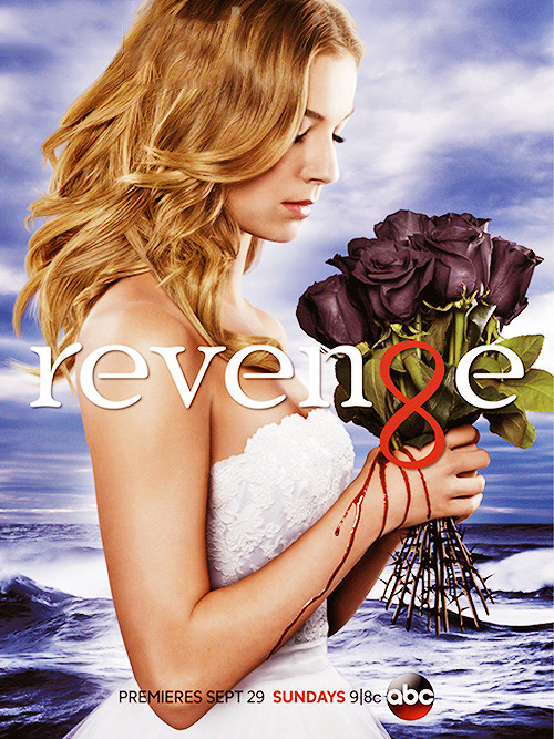 keirakknightley:  Revenge Season 3 Poster: Emily Thorne is a Bloody Bride [x] 