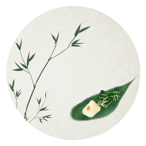 Circle Art in Chinese traditional Painting.