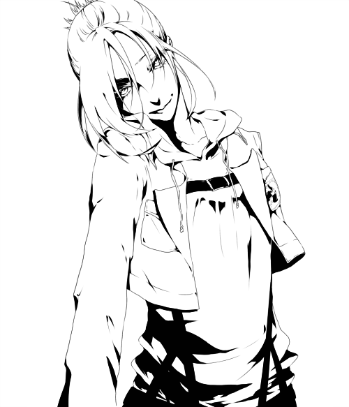 l-e-v-i-ackerman:  Source: 進撃絵線画集 | KAZU Please do not remove. 