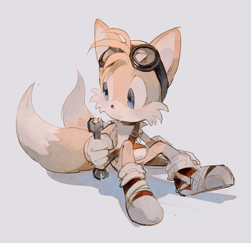 fumomoblog:  sonic boomのデザインが公開されたのでさっそく描いてみた！ テイルス君のモデリングがひじょ～～～～～に可愛らしいですどストライクです。 ソニックのトゲと腕の色とかナックルズの体型とかツッコミどころたくさんですが動画見たらゲーム面白そうです・・・