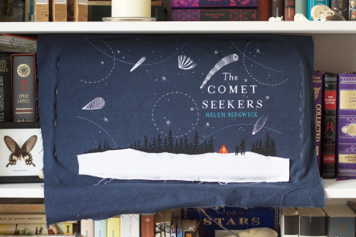 vintagebooksdesign: THE COMET SEEKERS - Helen Sedgwick Róisín and François first meet in the snowy 