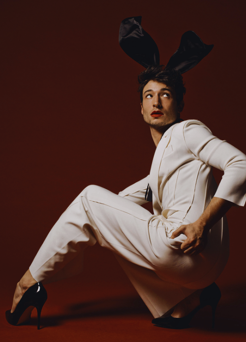 henryscavills:EZRA MILLER© Ryan Pfluger for Playboy Magazine (2018) I will also add, Ezra stand