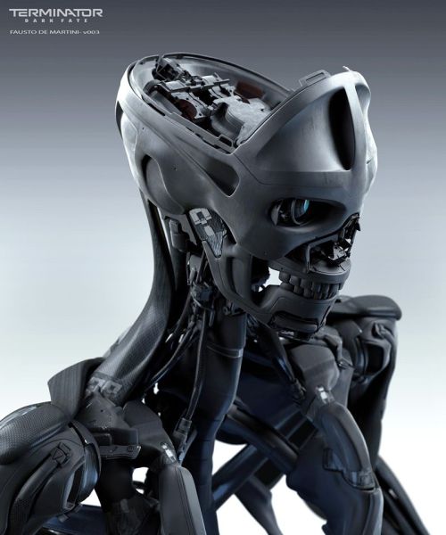 rhubarbes:  Terminator: Dark Fate Concept ArtArtist: Fausto De MartiniMore on RHB_RBS