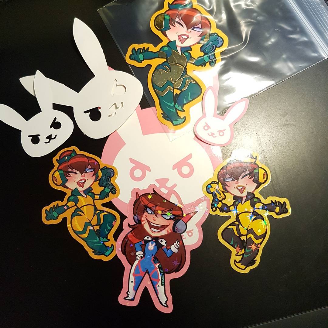 carbonoid:  Got another huge incoming of new stock this month! New Overwatch sparklies
