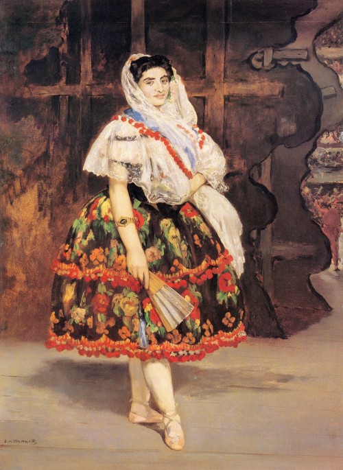 Lola de Valence by Edouard Manet 