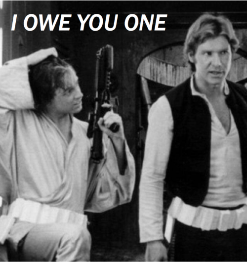 gayhansolo:i owe you one ( a han x luke playlist)[ listen ]