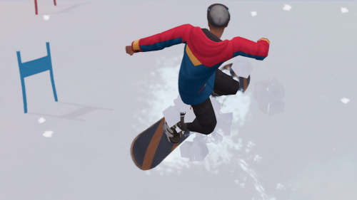 Meanwhile Storms life of adventure is taking off nicely, he got a job snowboarding. 